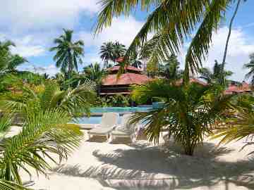 This photo of a resort in the Seychelles was taken by Bodha Prata of Budapest, Hungary.